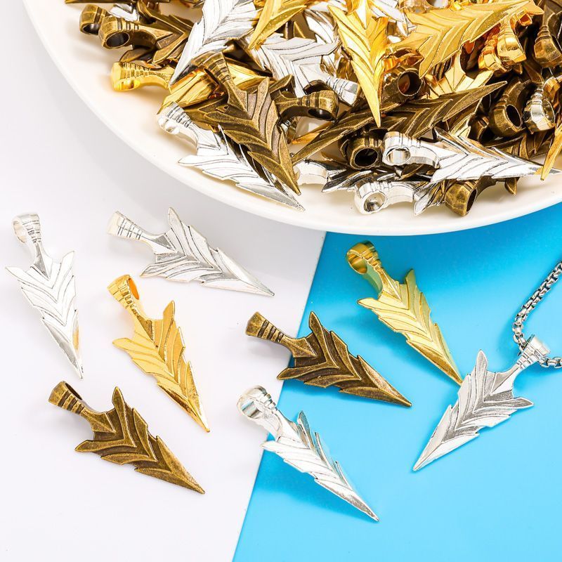 3PCS Arrow Head Jewelry Making Findings 19x46mm