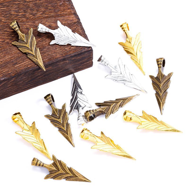 3PCS Arrow Head Jewelry Making Findings 19x46mm