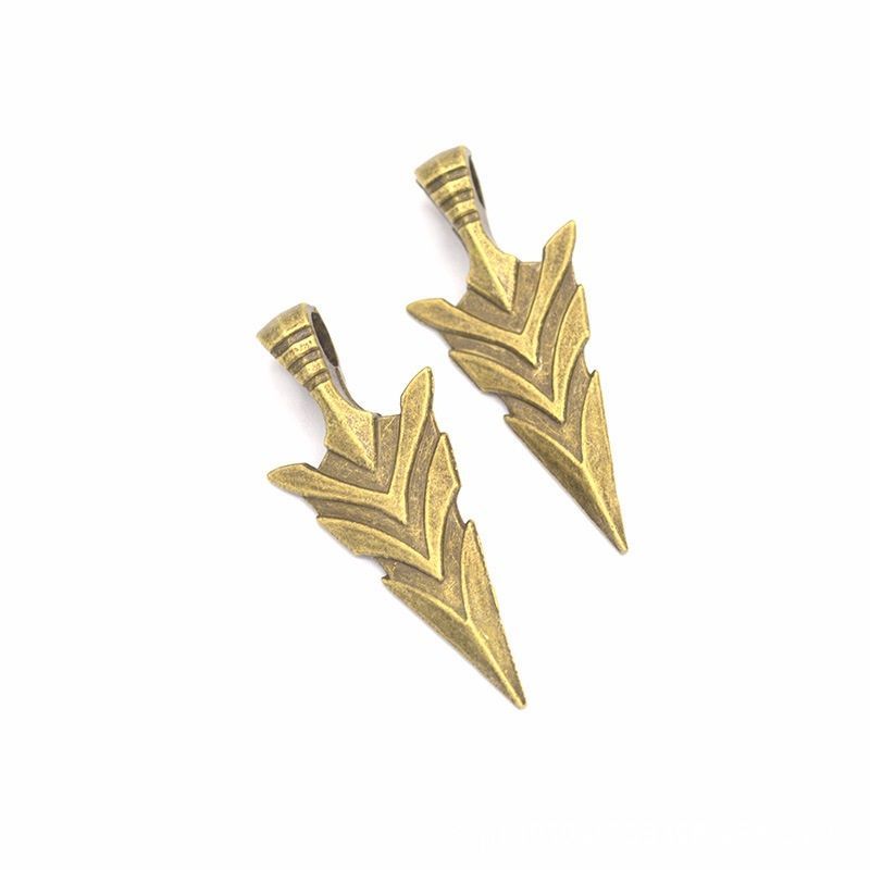 3PCS Arrow Head Jewelry Making Findings 19x46mm