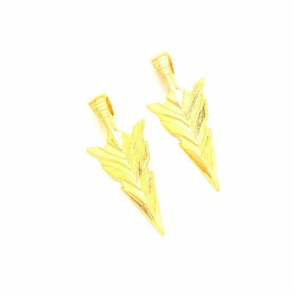 3PCS Arrow Head Jewelry Making Findings 19x46mm