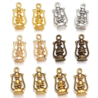 5PCS Lantern Charm for Jewelry Making Findings 10x20mm