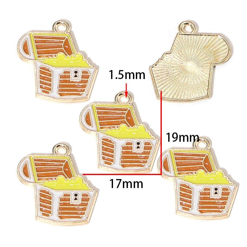 5PCS Pirate Collection Charm For Jewelry Making Findings