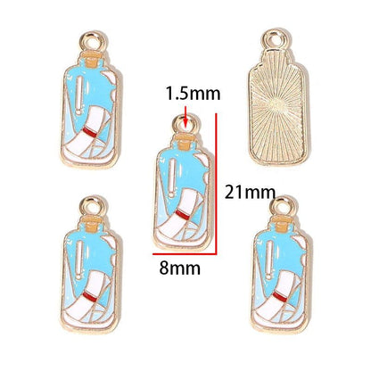 5PCS Pirate Collection Charm For Jewelry Making Findings