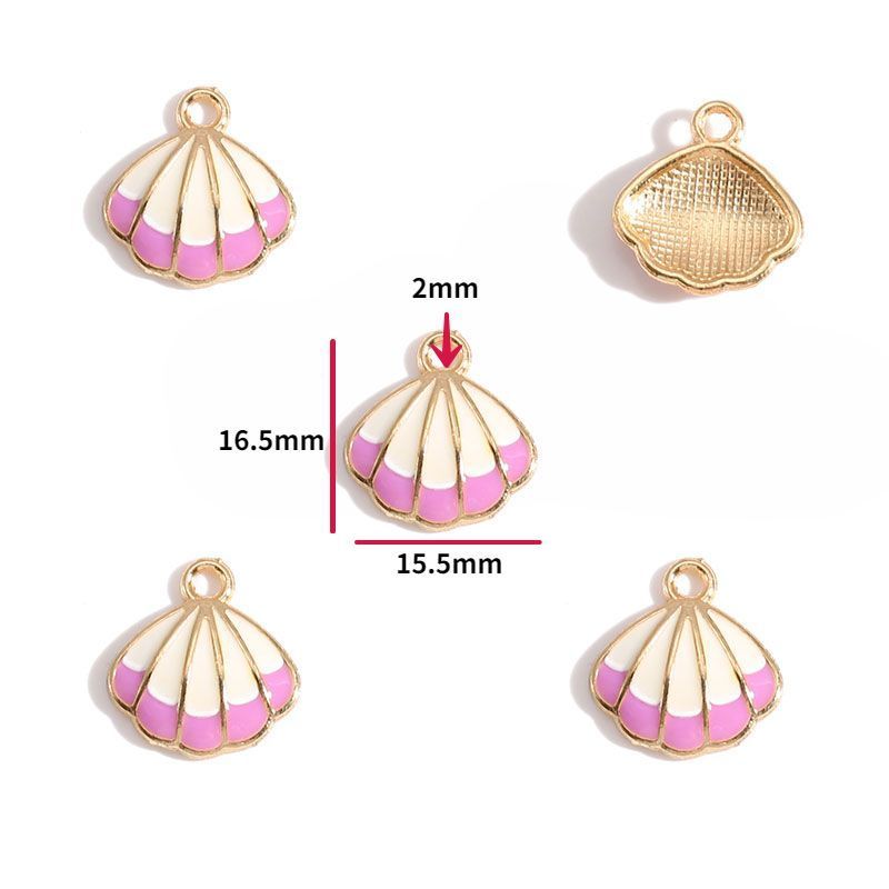 5PCS Sea Shell Charm For Jewelry Making Findings