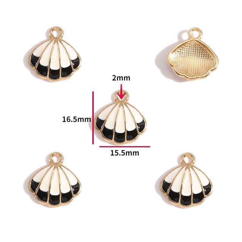 5PCS Sea Shell Charm For Jewelry Making Findings