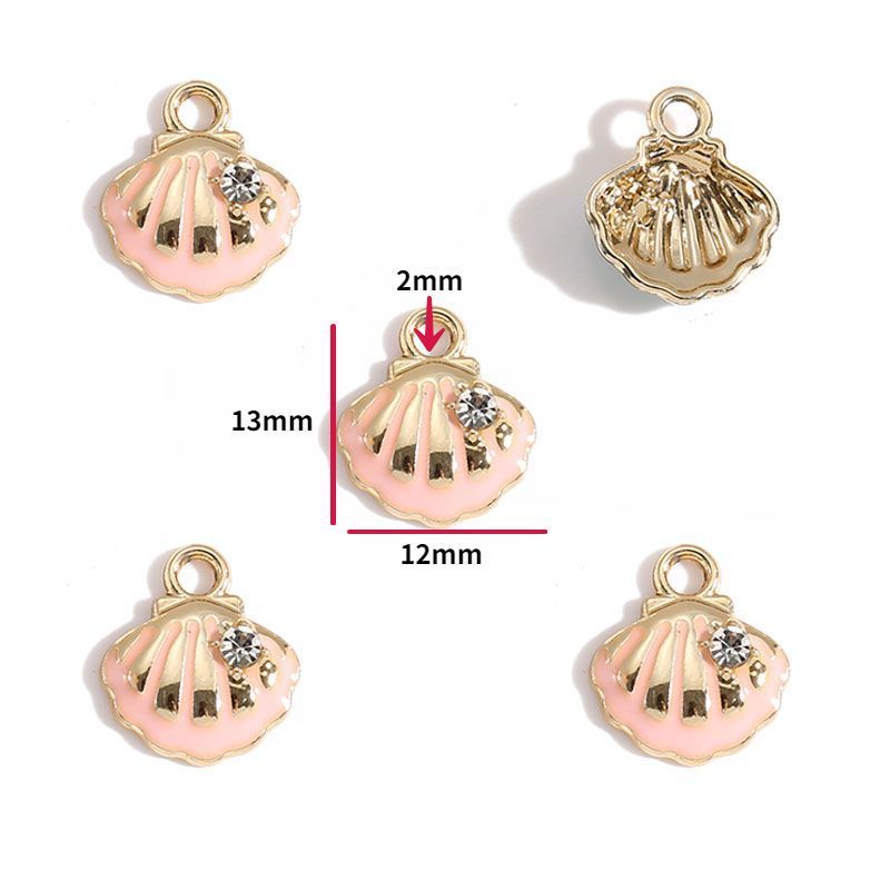 5PCS Sea Shell Charm For Jewelry Making Findings