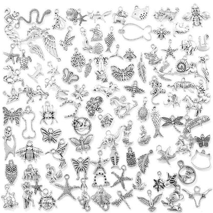 100PCS Random Animal Collection for Jewelry Making Findings
