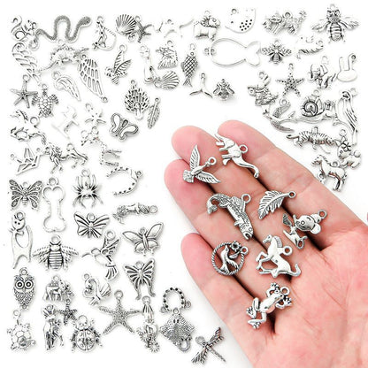 100PCS Random Animal Collection for Jewelry Making Findings