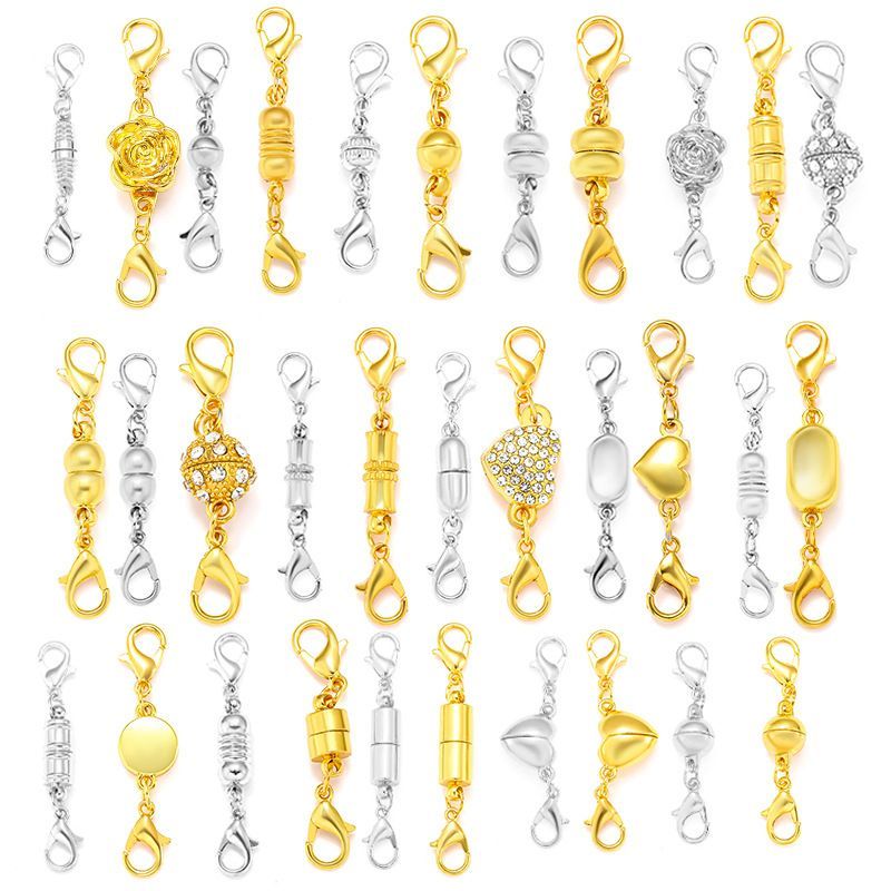 Multi Style Double End Lobster Clasp For Jewelry Making Findings