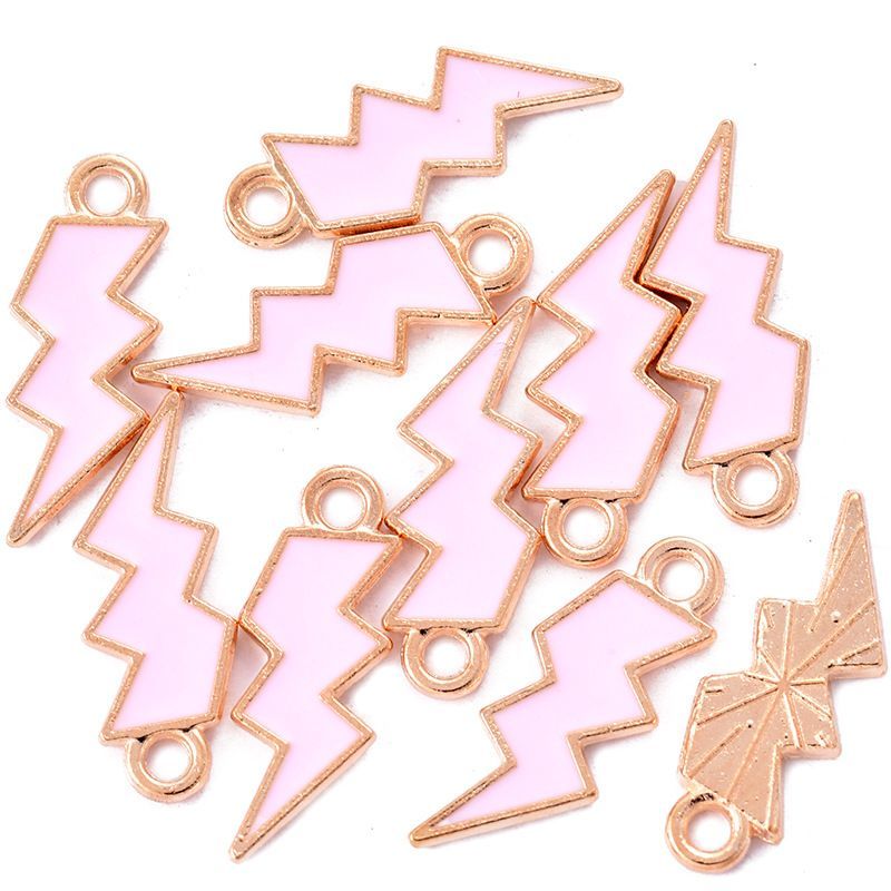 1PCS Colorful Blazer Charms For Jewelry Making Findings 7x19mm
