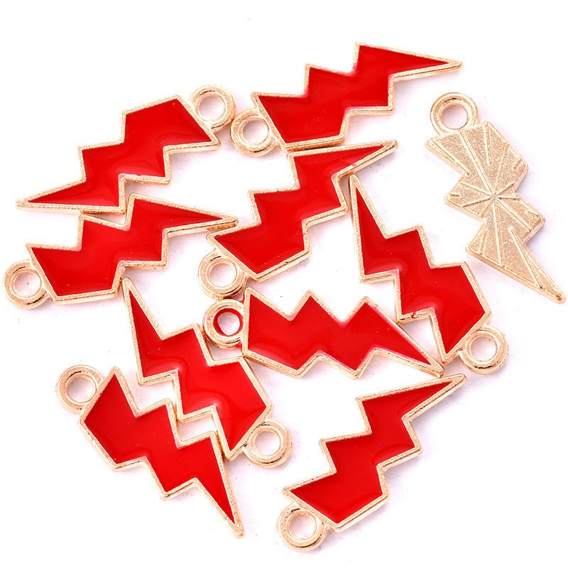 1PCS Colorful Blazer Charms For Jewelry Making Findings 7x19mm