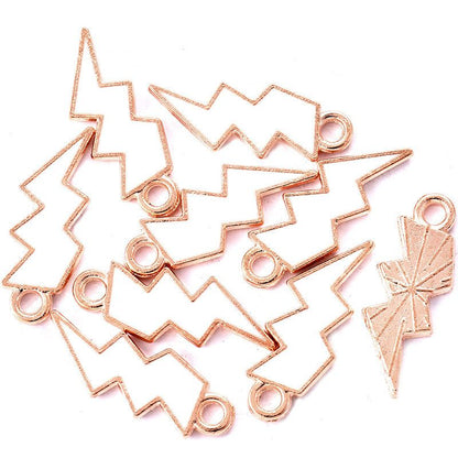 1PCS Colorful Blazer Charms For Jewelry Making Findings 7x19mm