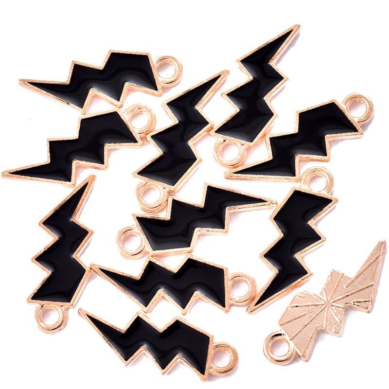 1PCS Colorful Blazer Charms For Jewelry Making Findings 7x19mm