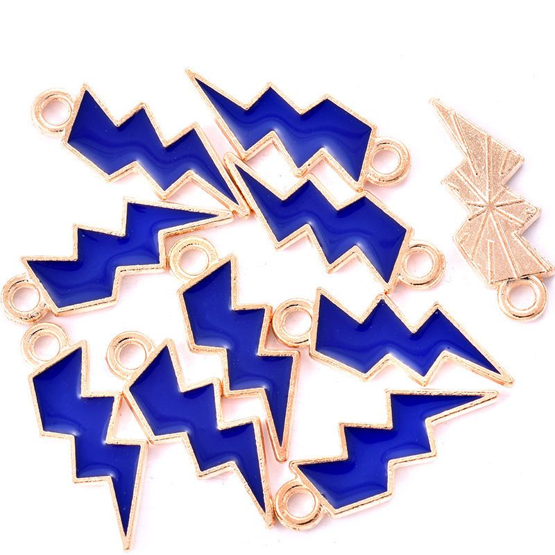 1PCS Colorful Blazer Charms For Jewelry Making Findings 7x19mm