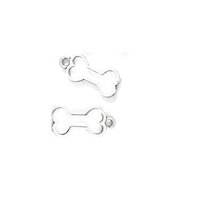 5PCS Dog Bone Charm for Jewelry Making Findings 11x25mm