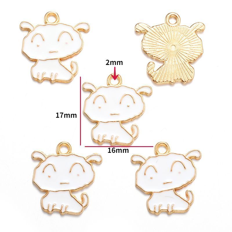 1PCS Colorful Poppy Collection Charms For Jewelry Making Findings