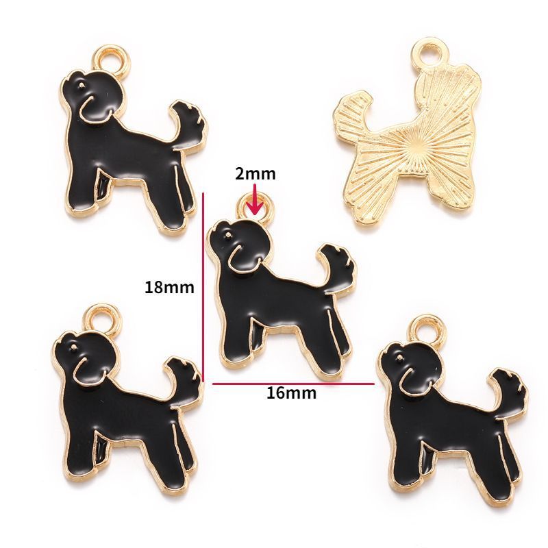 1PCS Colorful Poppy Collection Charms For Jewelry Making Findings