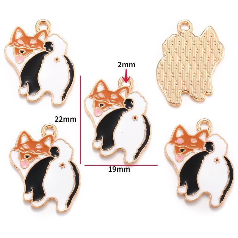 1PCS Colorful Poppy Collection Charms For Jewelry Making Findings