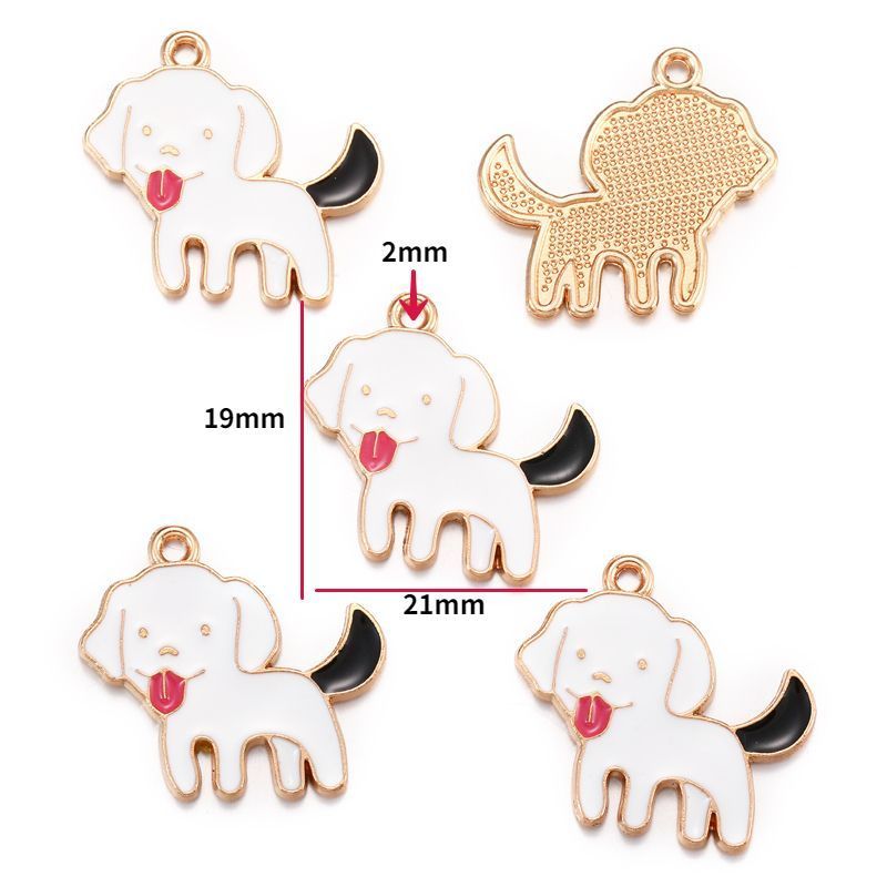 1PCS Colorful Poppy Collection Charms For Jewelry Making Findings