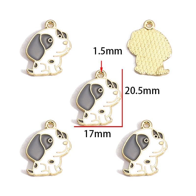 5PCS Cute Pets Collection Charm For Jewelry Making Findings