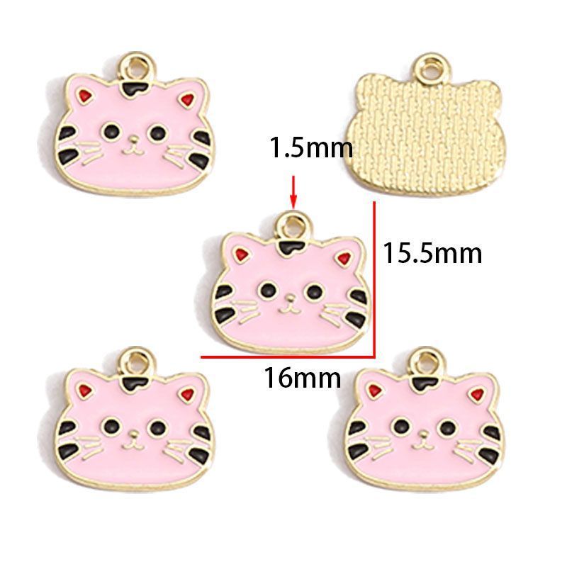 5PCS Cute Pets Collection Charm For Jewelry Making Findings