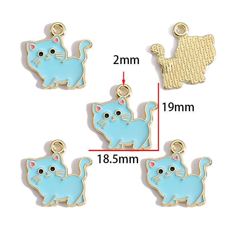 5PCS Cute Pets Collection Charm For Jewelry Making Findings