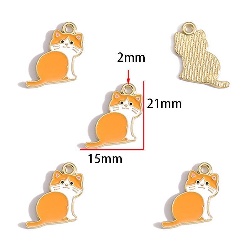 5PCS Cute Pets Collection Charm For Jewelry Making Findings