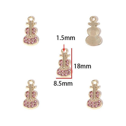 5PCS Ballet Collection Charm for Jewelry Making Findings