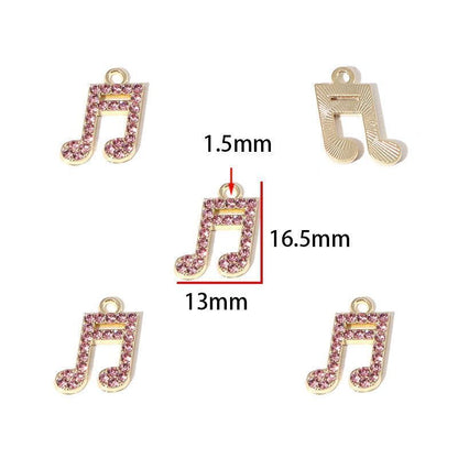 5PCS Ballet Collection Charm for Jewelry Making Findings
