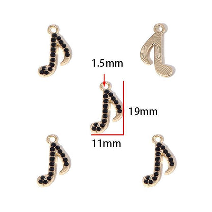 5PCS Ballet Collection Charm for Jewelry Making Findings