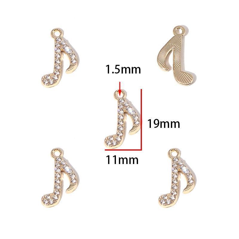 5PCS Ballet Collection Charm for Jewelry Making Findings