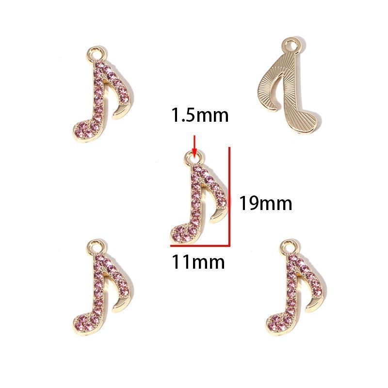 5PCS Ballet Collection Charm for Jewelry Making Findings