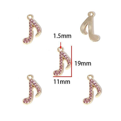 5PCS Ballet Collection Charm for Jewelry Making Findings