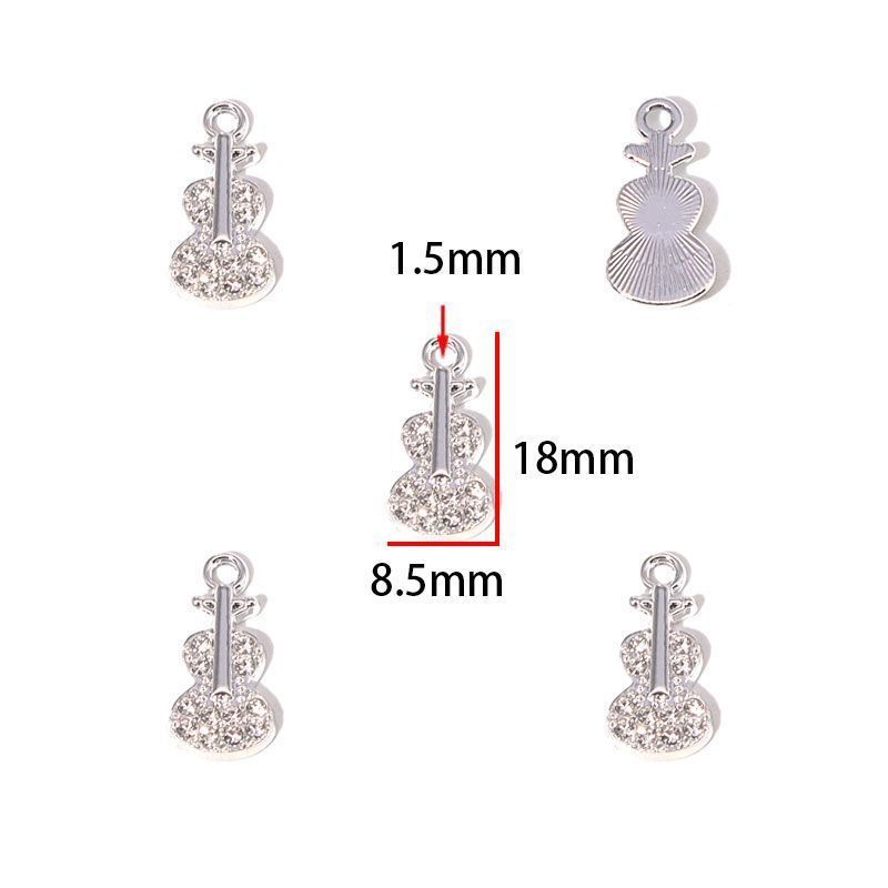 5PCS Ballet Collection Charm for Jewelry Making Findings