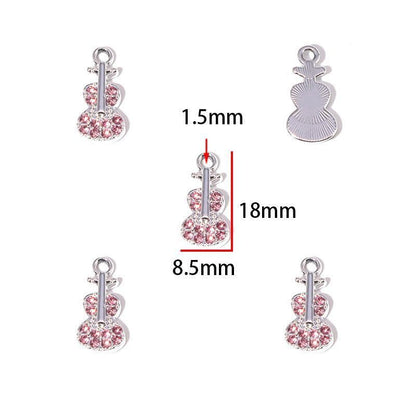 5PCS Ballet Collection Charm for Jewelry Making Findings