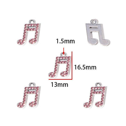 5PCS Ballet Collection Charm for Jewelry Making Findings