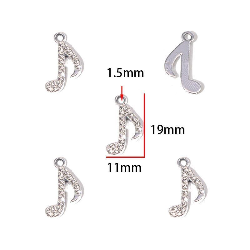 5PCS Ballet Collection Charm for Jewelry Making Findings