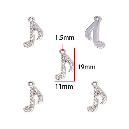 5PCS Ballet Collection Charm for Jewelry Making Findings