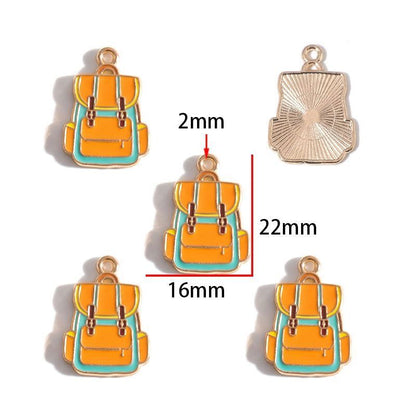 1PCS Camping Theme Charm for Jewelry Making Findings