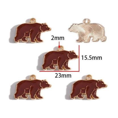 1PCS Camping Theme Charm for Jewelry Making Findings