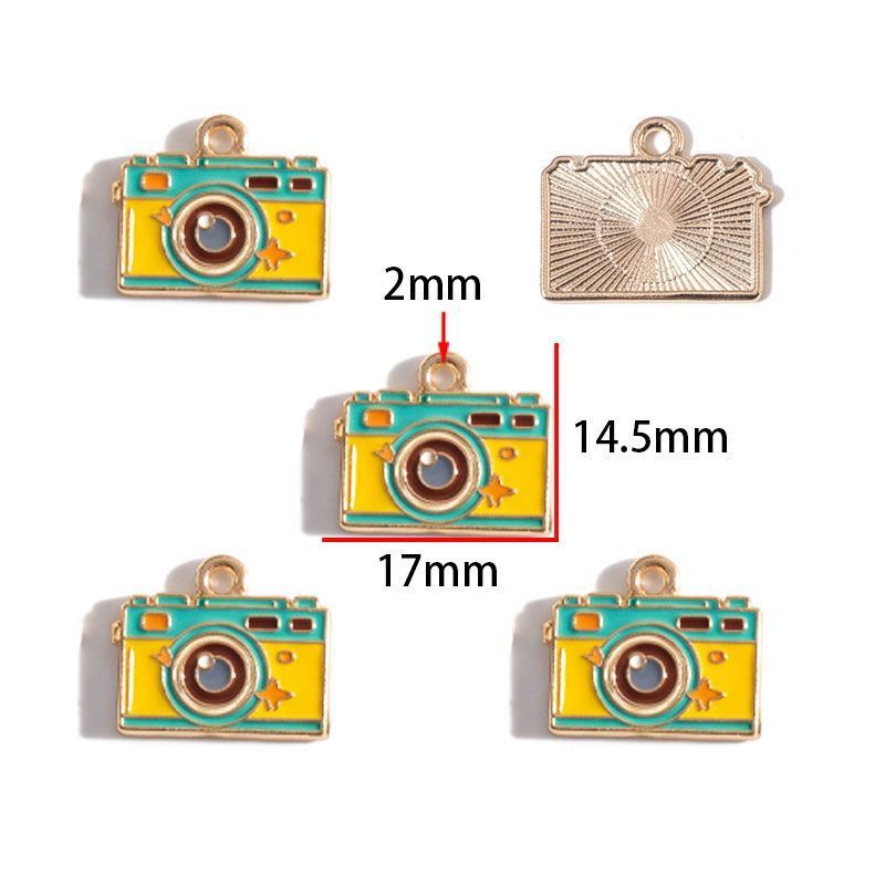 1PCS Camping Theme Charm for Jewelry Making Findings
