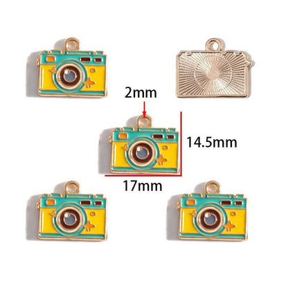 1PCS Camping Theme Charm for Jewelry Making Findings