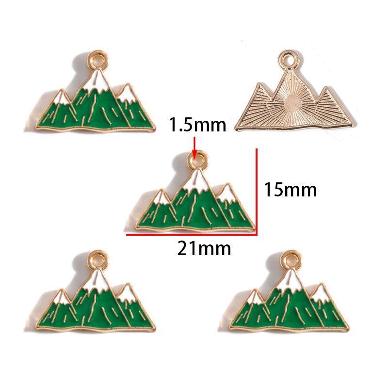 1PCS Camping Theme Charm for Jewelry Making Findings