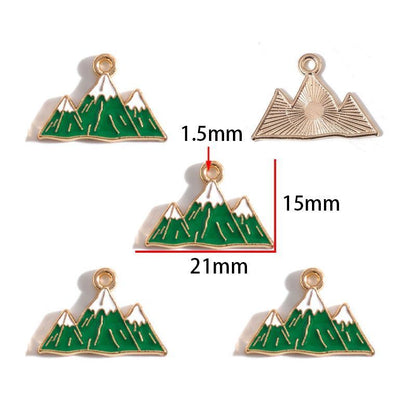1PCS Camping Theme Charm for Jewelry Making Findings