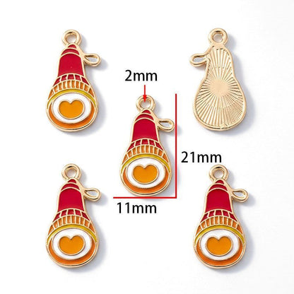 1PCS Camping Theme Charm for Jewelry Making Findings