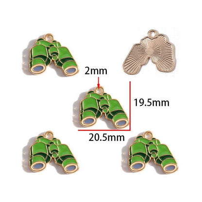 1PCS Camping Theme Charm for Jewelry Making Findings