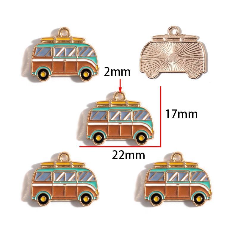 1PCS Camping Theme Charm for Jewelry Making Findings