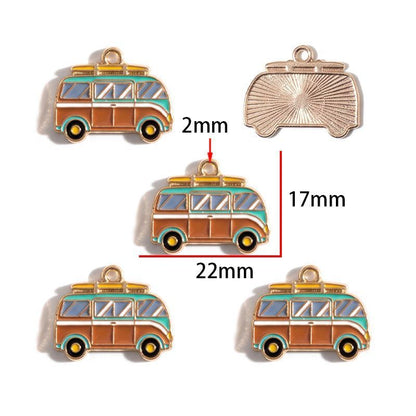 1PCS Camping Theme Charm for Jewelry Making Findings