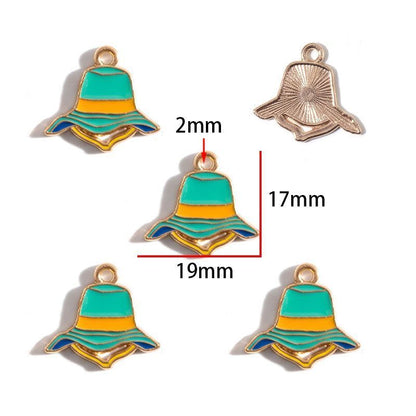 1PCS Camping Theme Charm for Jewelry Making Findings