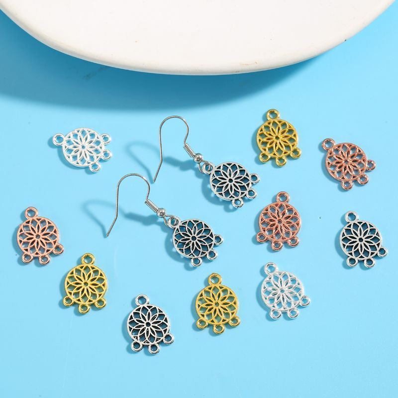 10PCS Dream Catcher Connector for Jewelry Making Findings 12x17mm